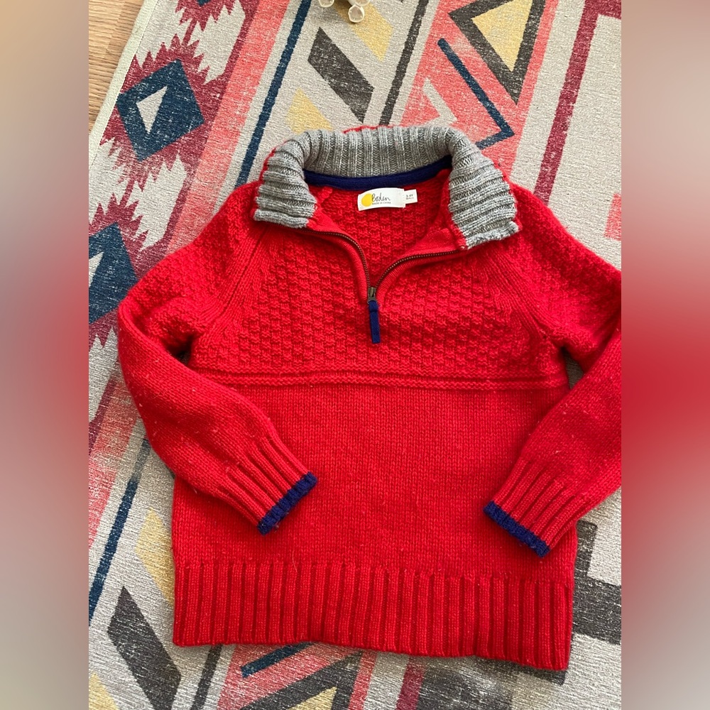 Boden toddler wool sweater 3T 4T
